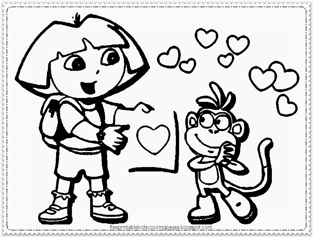 Free Printable Valentines Day Coloring Pages
 Free Printable Valentines Coloring Pages