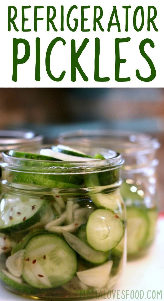 Freezer Dill Pickles
 REFRIGERATOR PICKLES