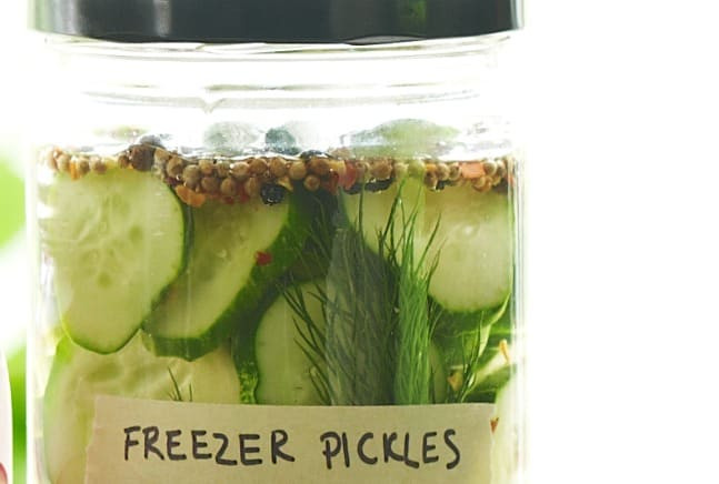 Freezer Dill Pickles
 Sweet Freezer Pickles with Dill Jamie Geller