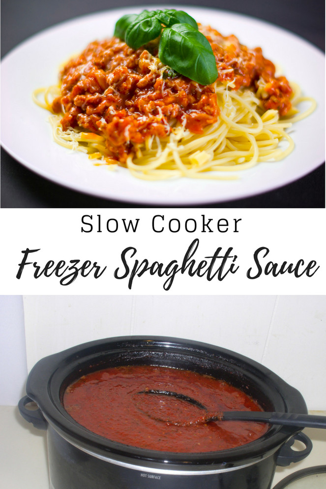 Freezer Spaghetti Sauce
 Slow Cooker Freezer Spaghetti Sauce – Haphazard Homemaker