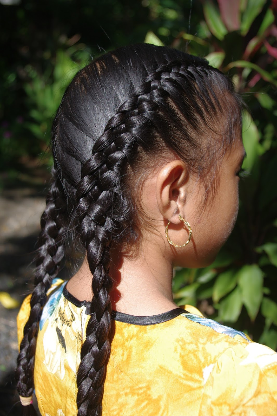 French Braids Hairstyles
 Braids & Hairstyles for Super Long Hair Micronesian Girl