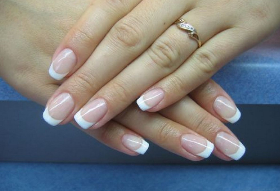French Manicure Acrylic Nail Designs
 Top 60 Simple Acrylic Nails