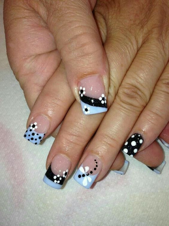 French Manicure Acrylic Nail Designs
 60 Best French Acrylic Nails Ideas For Spring Time 39 ILOVE