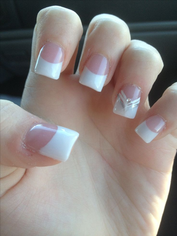 French Manicure Acrylic Nail Designs
 Best 25 Acrylic french manicure ideas on Pinterest