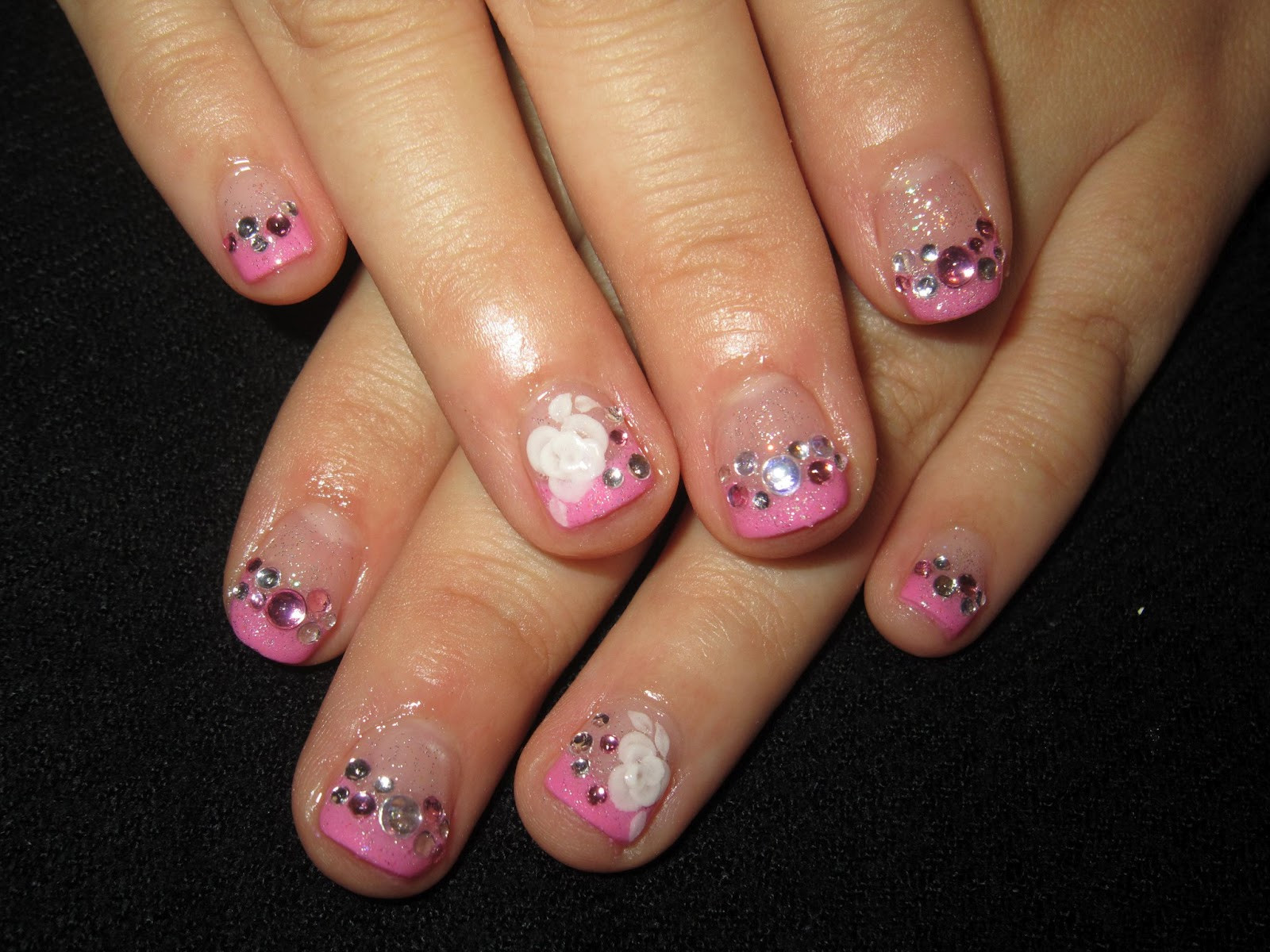 French Manicure Nail Art Designs
 5000 ideas about French Nail Designs on Pinterest Pccala