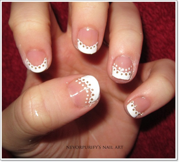 French Nail Ideas
 22 Awesome French Tip Nail Designs
