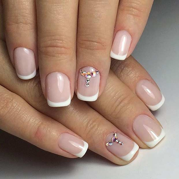 20 Best Ideas French Tip Nail Designs for Wedding - Home, Family, Style ...