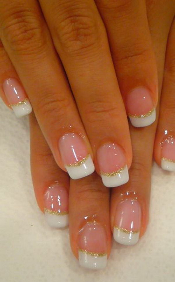 French Tip Wedding Nails
 60 Fashionable French Nail Art Designs And Tutorials