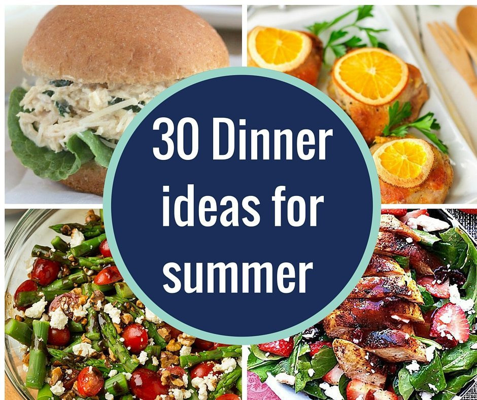 Fresh Dinner Ideas
 Over 30 Dinner ideas for summer No Ovens required A