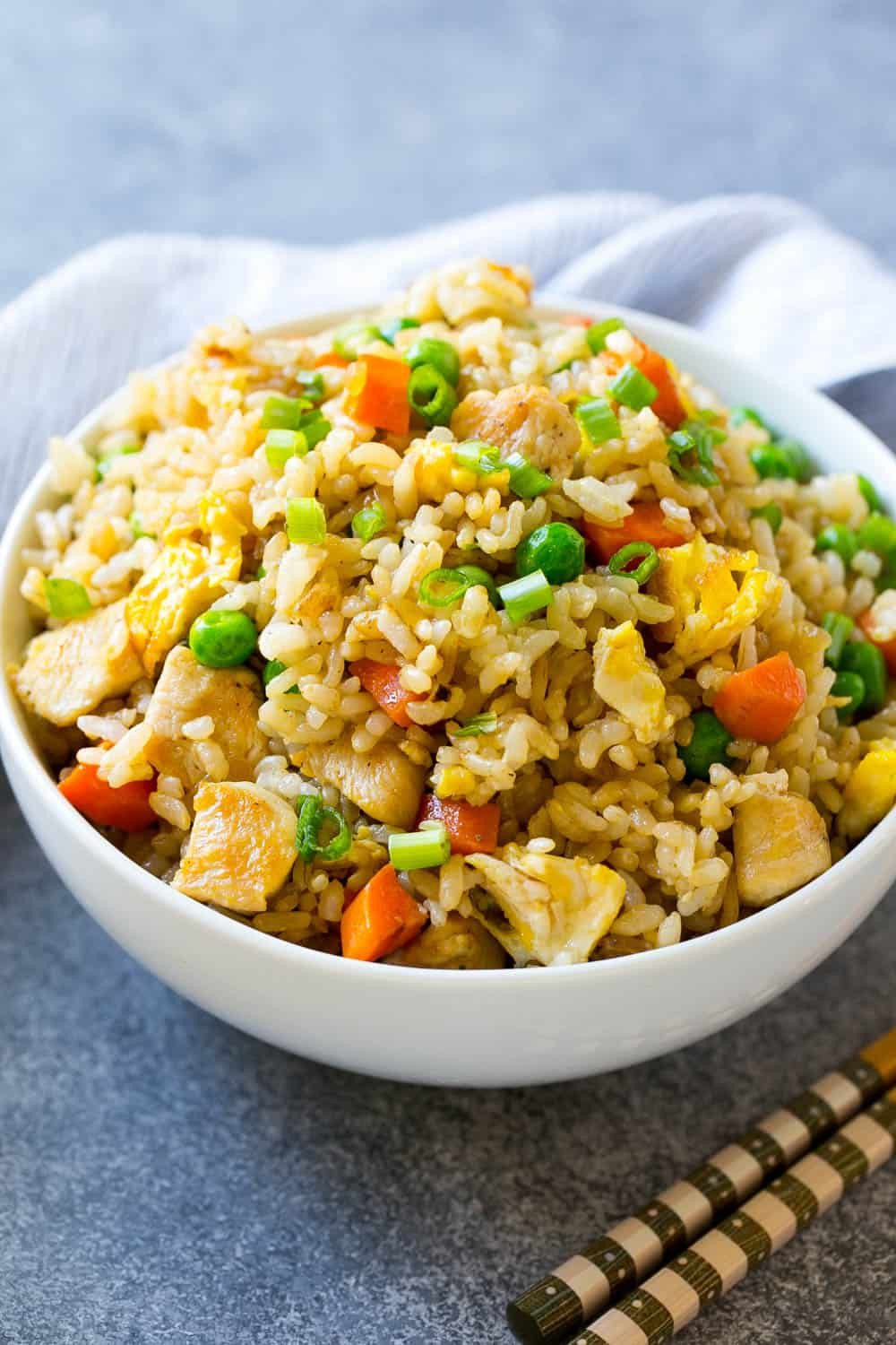 Fried Rice With Chicken
 Chicken Fried Rice Takeout classic friedd rice made