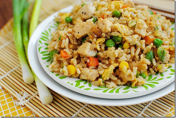 Fried Rice With Chicken
 Riches to Rags by Dori Chicken Fried Rice