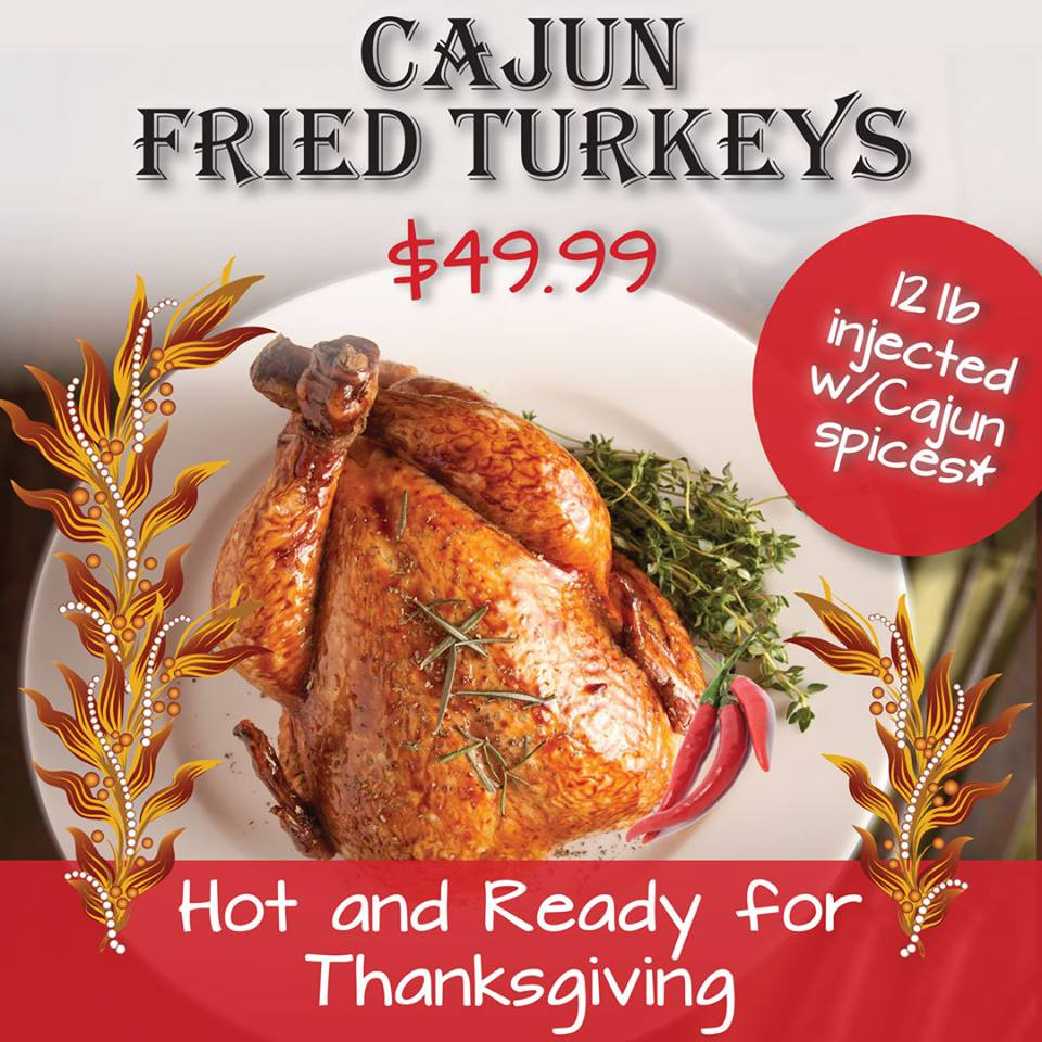 Fried Turkey For Thanksgiving
 Enjoy a Thanksgiving feast at Do s or order a deep