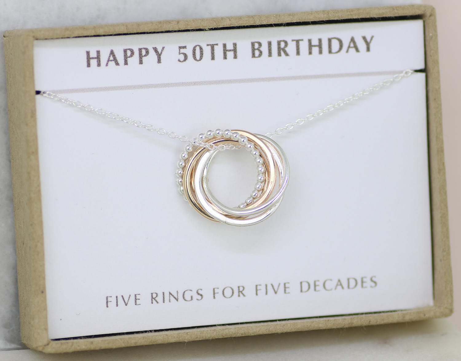 Friend 50Th Birthday Gift Ideas
 50th birthday t 50th birthday jewelry 50th t for