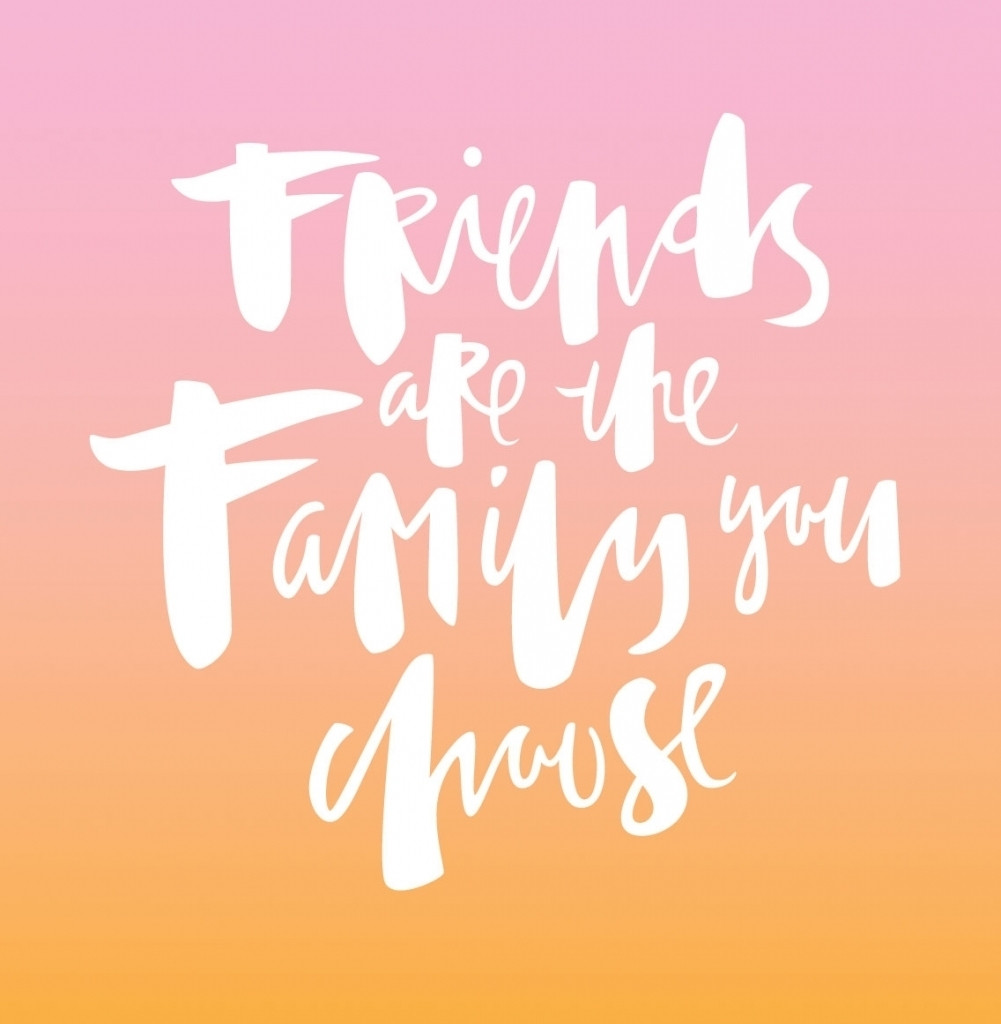 Friends Becoming Family Quotes
 Quotes about friendship be ing family