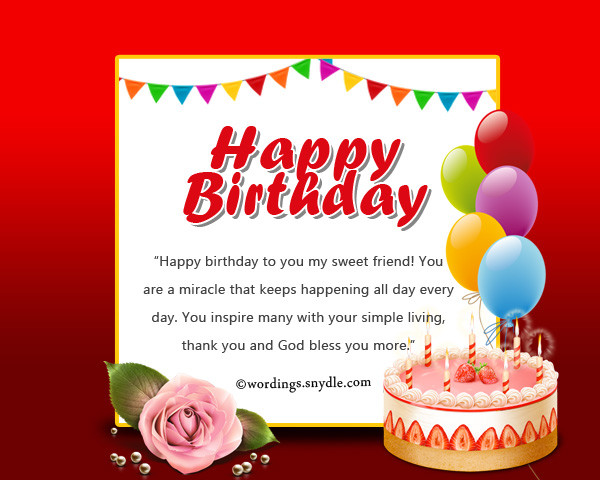 Friends Birthday Wishes
 Birthday Messages for Friends on – Wordings and