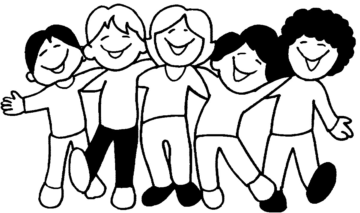Friendship Coloring Pages For Kids
 Friends Playing Pages Coloring Pages