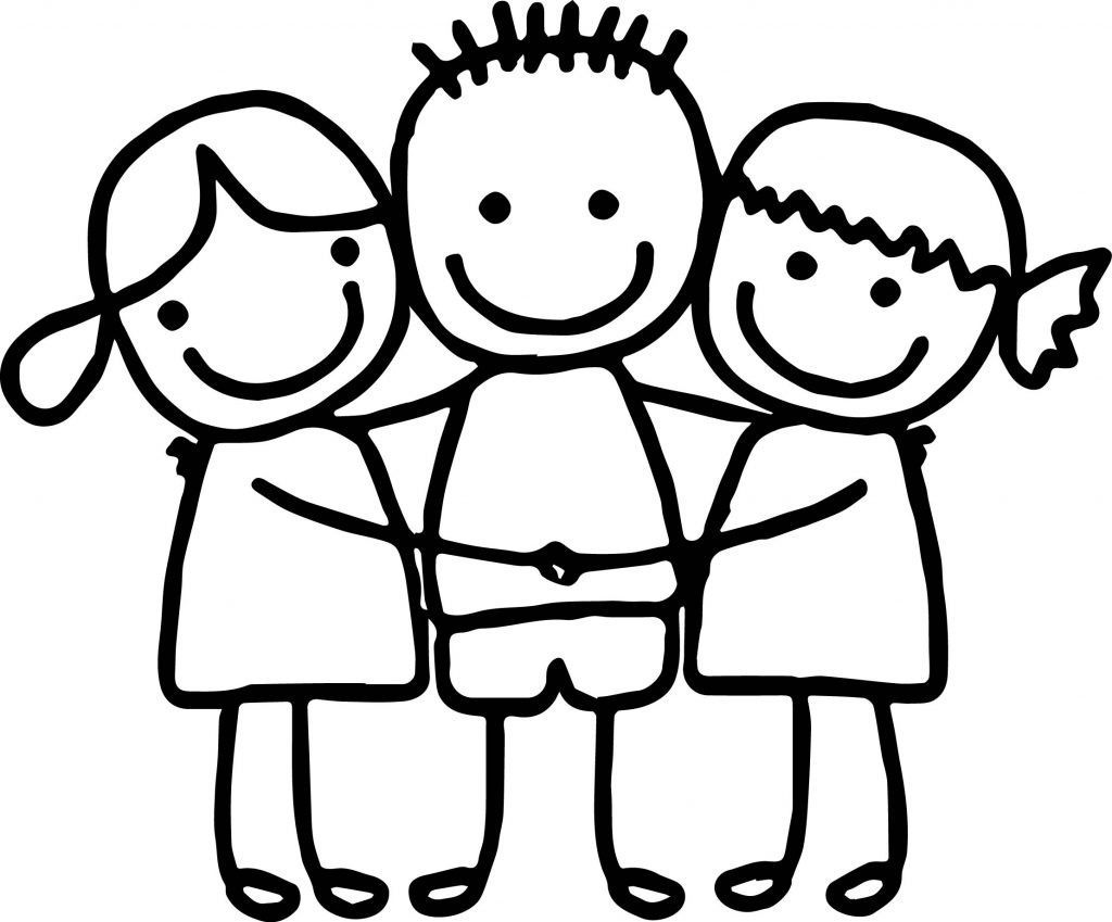 Friendship Coloring Pages For Kids
 Best Friends Coloring Pages Best Coloring Pages For Kids