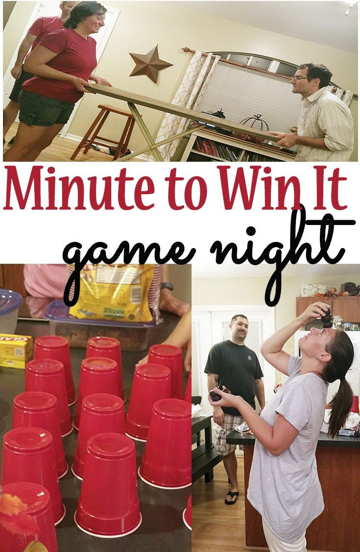 Friendship Games For Adults
 Minute to Win It Game Night Fun games