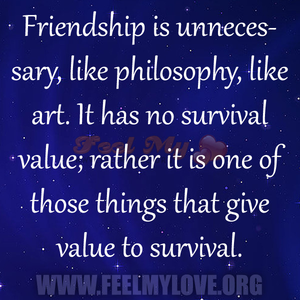 Friendship Philosophy Quotes
 Philosophical Quotes Friendship QuotesGram