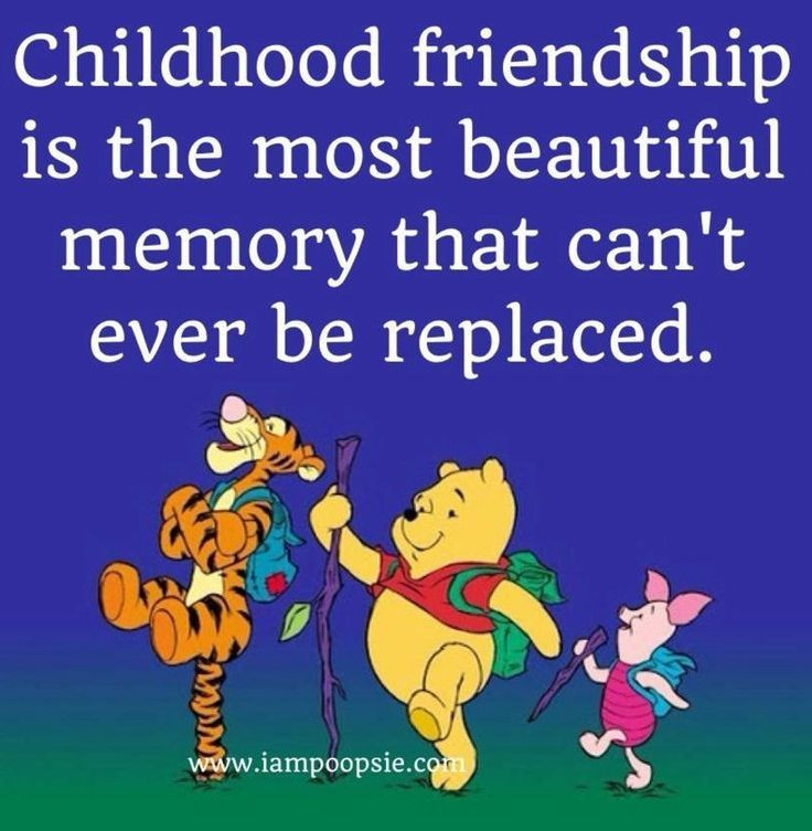 Friendship Quotes For Kids
 Childhood friendship quote via