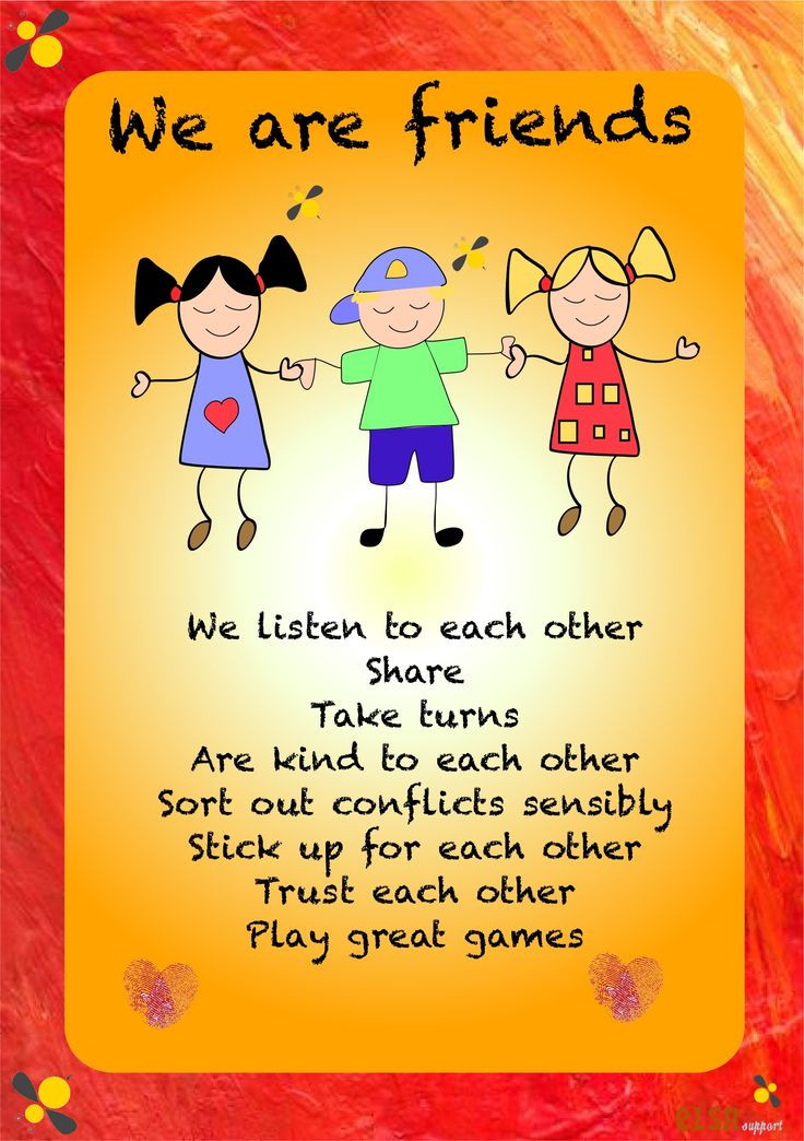 Friendship Quotes For Kids
 We are friends qualities of a friend