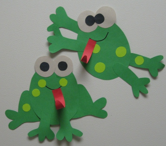 Frog Art Projects For Preschoolers
 Creative Teaching Frog Glyph Fun