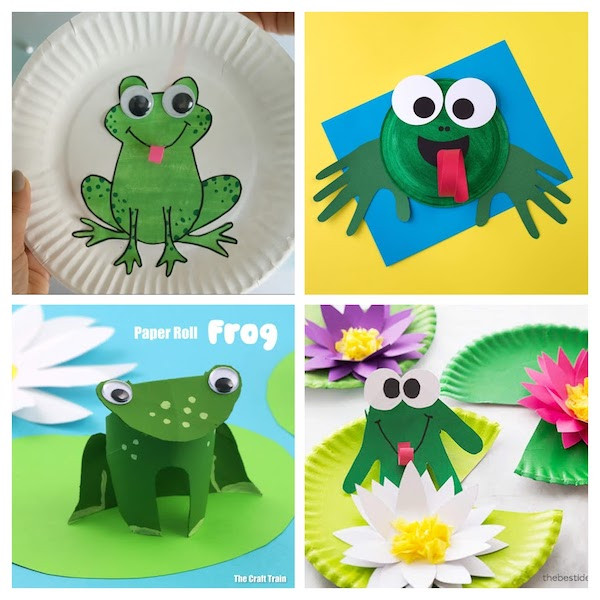 Frog Craft For Toddlers
 30 Quick & Easy Spring Crafts for Kids The Joy of Sharing