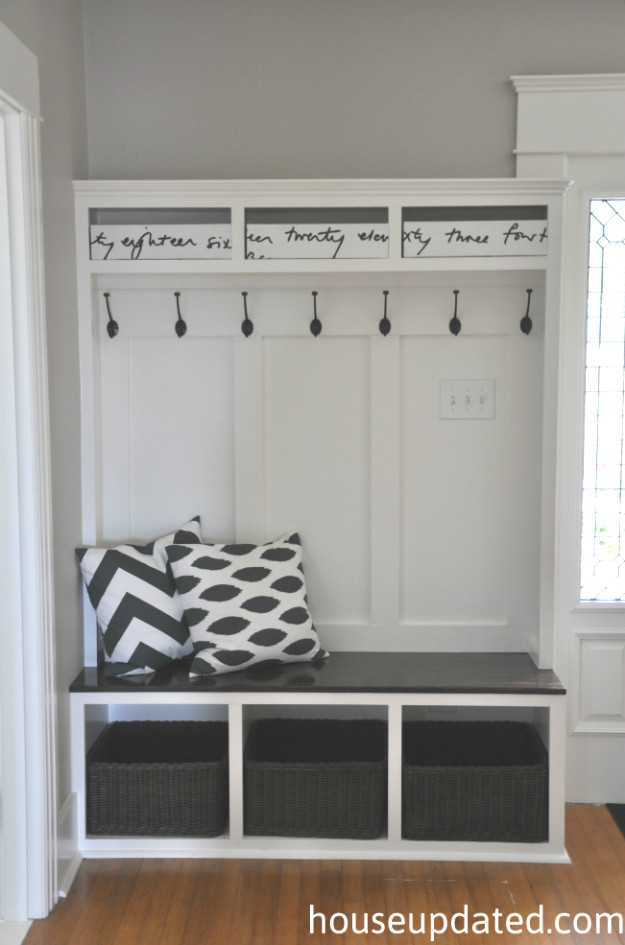 Front Entryway Storage Bench
 Announcing this Week s Before & After Contest Winner and