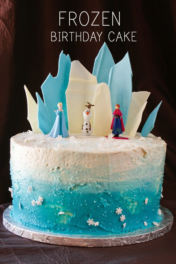 Frozen Birthday Cake Decorations
 My Gluten Free Bakery Layer Cake Frozen Theme Birthday Cake Ideas