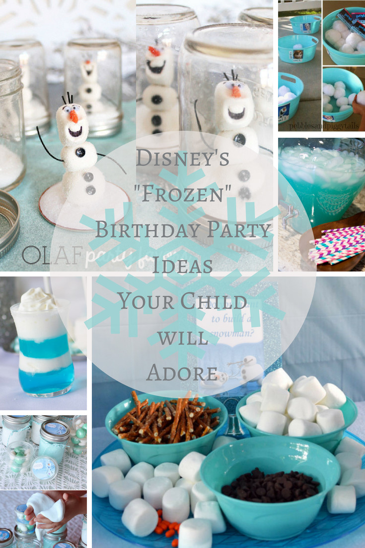 Frozen Birthday Decorations Ideas
 Disney s "Frozen" Birthday Party Ideas your Child will Adore