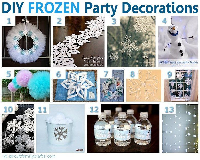 Frozen Birthday Party Ideas Homemade
 75 DIY Frozen Birthday Party Ideas
