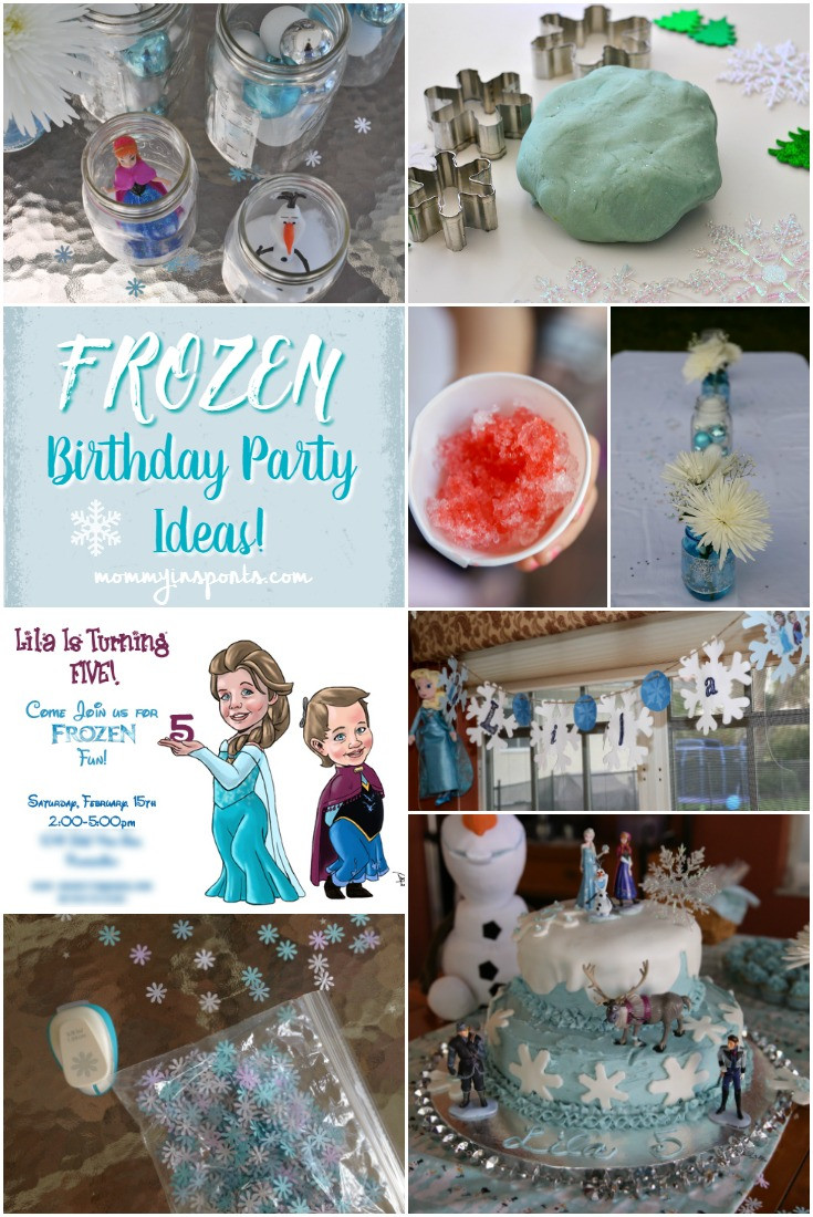 Frozen Birthday Party Ideas Homemade
 Frozen Birthday Party Ideas