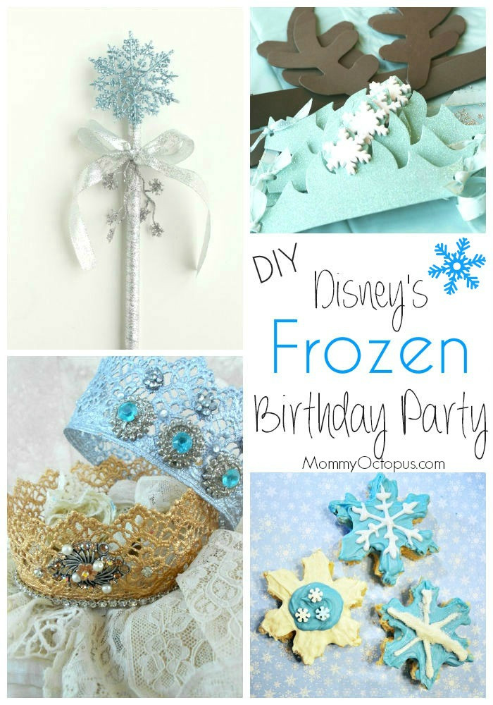 Frozen Birthday Party Ideas Homemade
 DIY Disney s Frozen Birthday Party Mommy Octopus