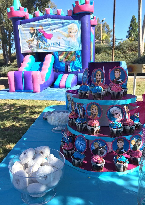 Frozen Birthday Party Ideas Homemade
 Disney s Frozen Birthday Party Ideas Pink Purple Blue
