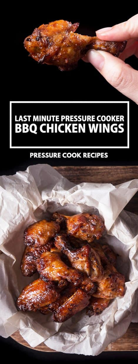 Frozen Chicken Wings In Pressure Cooker Recipe
 Pressure Cooker Chicken Wings Instant Pot BBQ Chicken Wings