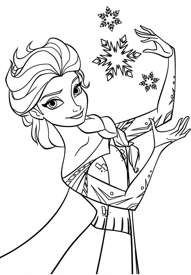 Frozen Coloring Pages For Kids
 1000 images about Cool printables on Pinterest