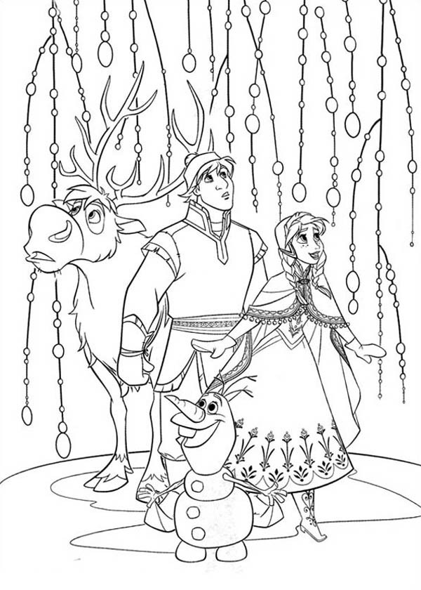 Frozen Coloring Pages For Kids
 FREE Frozen Printable Coloring & Activity Pages Plus FREE