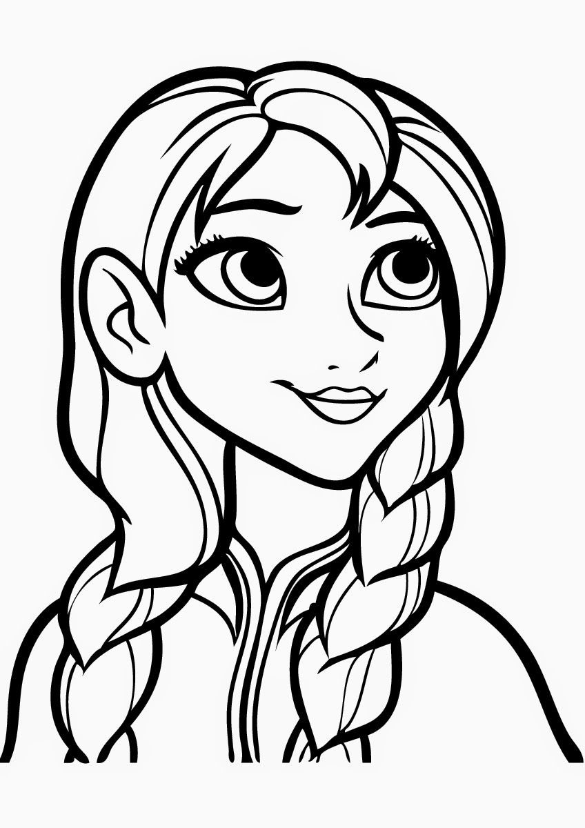 Frozen Coloring Pages For Kids
 Elsa And Anna Coloring Pages Coloring Home
