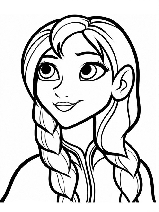 Frozen Coloring Pages For Kids
 Frozen Coloring Pages 13