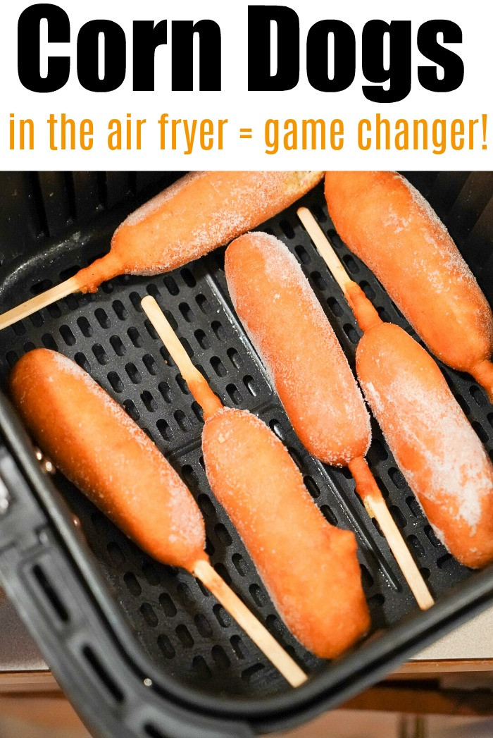 Frozen Corn Dogs In Air Fryer
 Air Fryer Corn Dogs · The Typical Mom