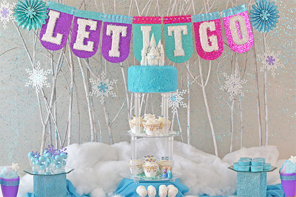 Frozen Decorations For Birthday Party
 "Frozen" Party Decor Evite