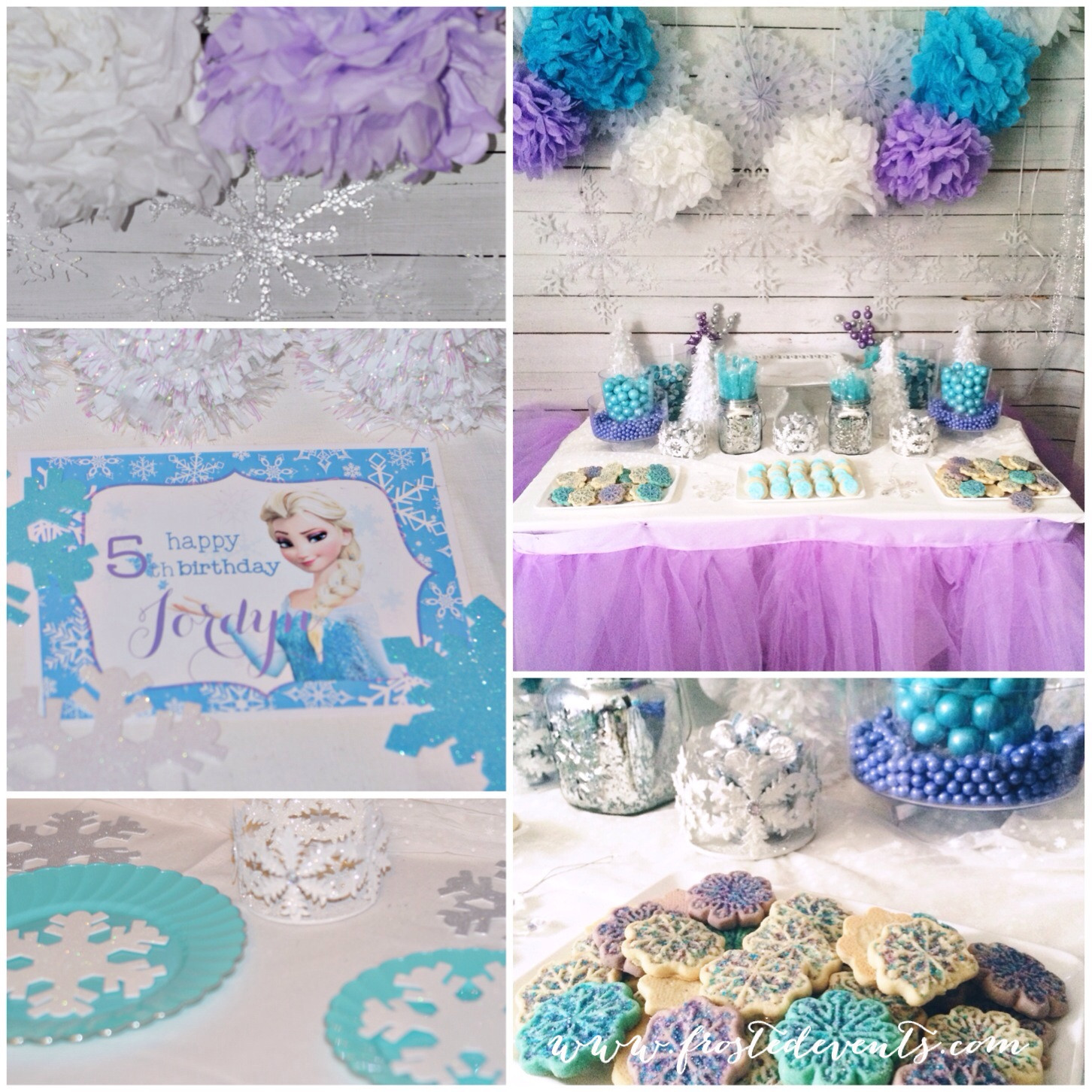 Frozen Decorations For Birthday Party
 Fabulous Frozen Theme Party With Frozen Party Printables