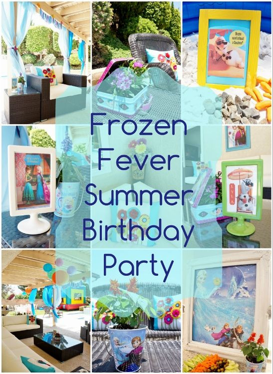 Frozen Summer Party Ideas
 Many great and unique Frozen Fever Birthday Party ideas