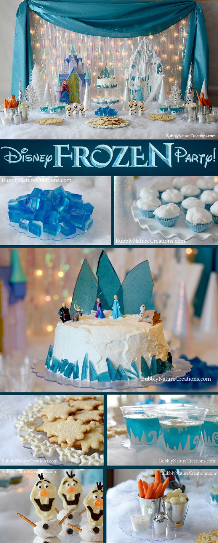 Frozen Themed Birthday Party
 Disney Frozen Birthday Party Theme