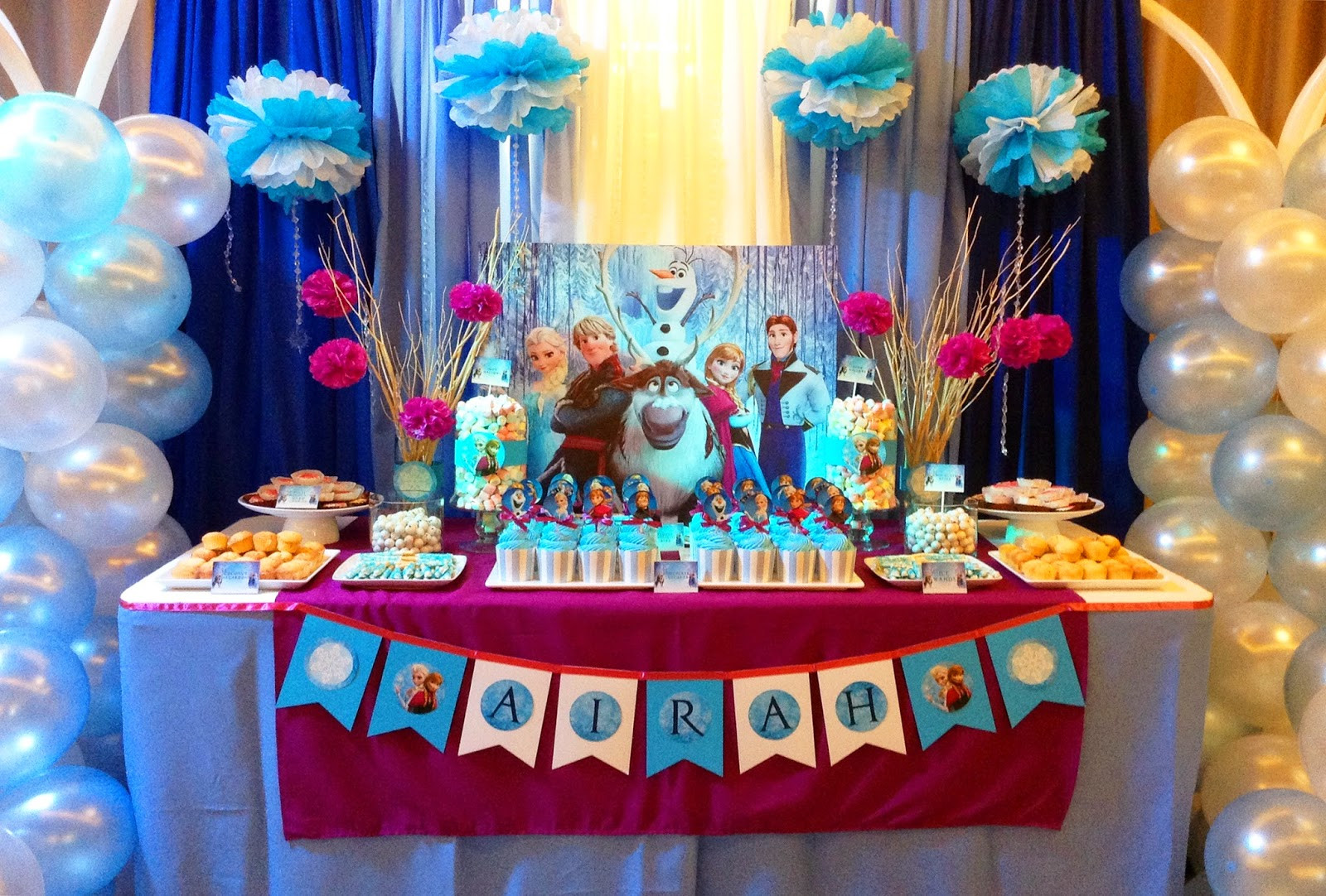 Frozen Themed Birthday Party
 Kids Party Hub Disney Frozen Themed Party Airah s 7th