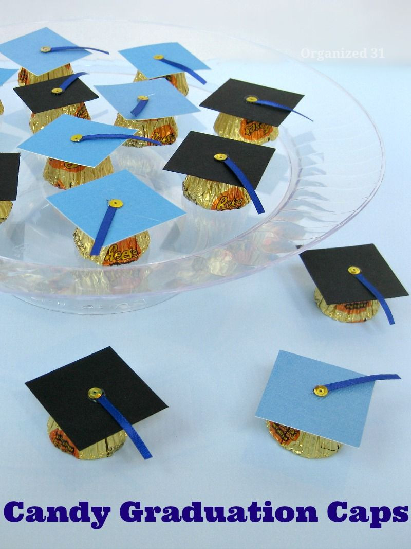 Frugal Graduation Party Ideas
 Candy Graduation Caps