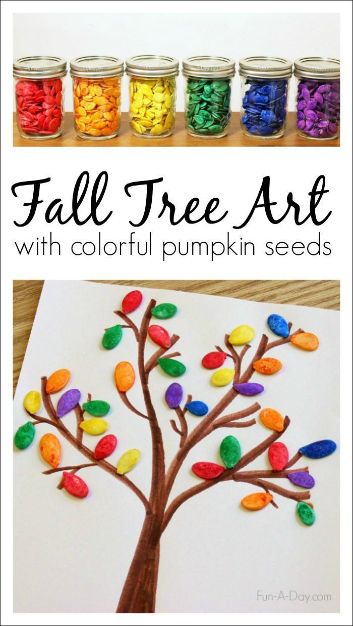 Fun Art Projects For Preschoolers
 How to Make Colorful Pumpkin Seed Art in Preschool