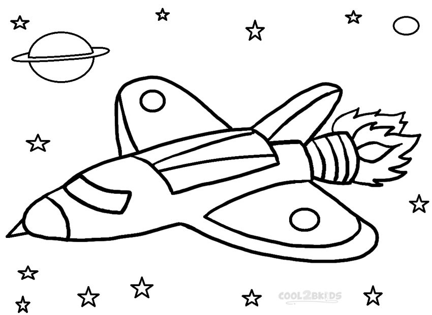 Fun Coloring Pages For Boys
 Printable Rocket Ship Coloring Pages For Kids