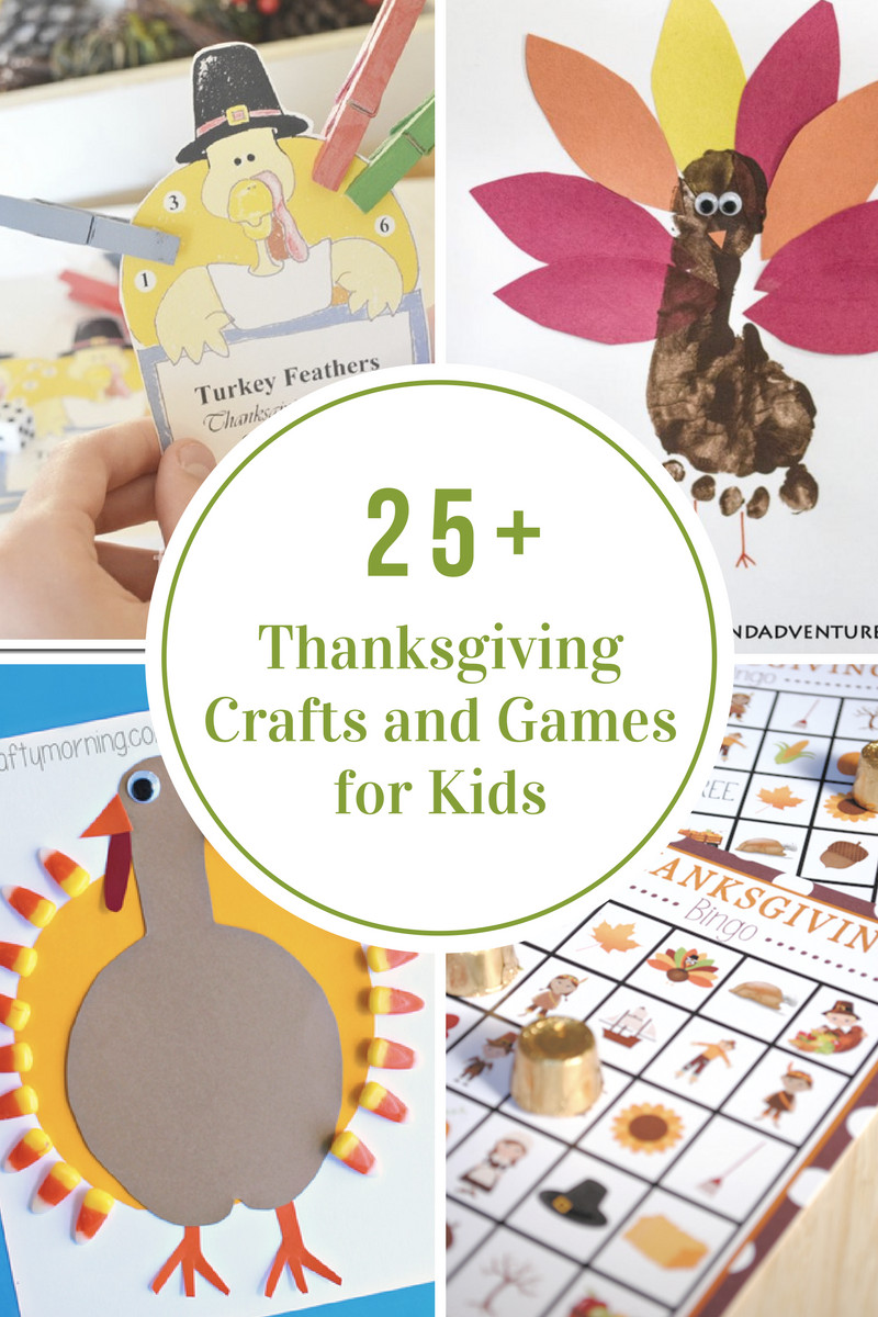 Fun Craft Activities For Kids
 Thanksgiving Crafts and Games for Kids The Idea Room