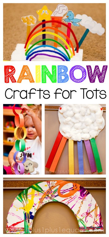 Fun Craft For Preschoolers
 Rainbow Crafts for Tots and Preschoolers 1 1 1=1